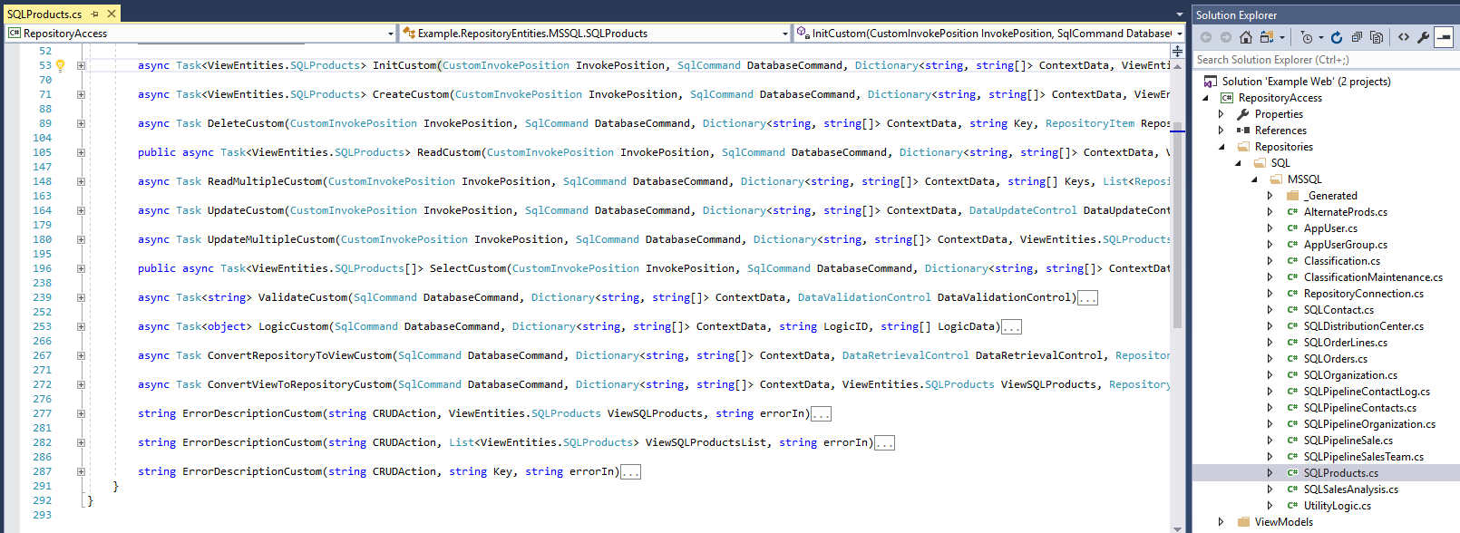 Evoke Using SQL Databases - Evoke Product Help